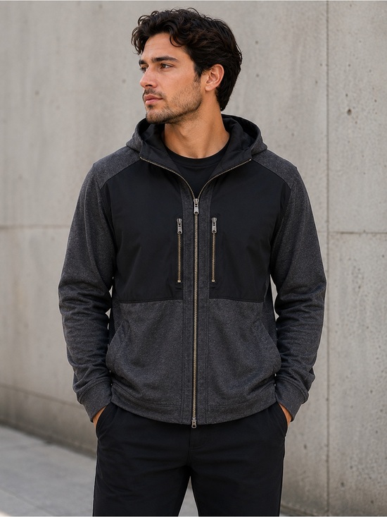 lululemon athletica Other - Lululemon Dispatch Hoodie Jacket Heathered Charcoal Black Size Large